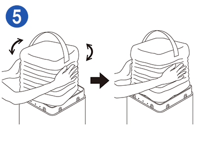 amadanaグランデサーバーのボトルセット方法 : よくあるご質問 | 天然