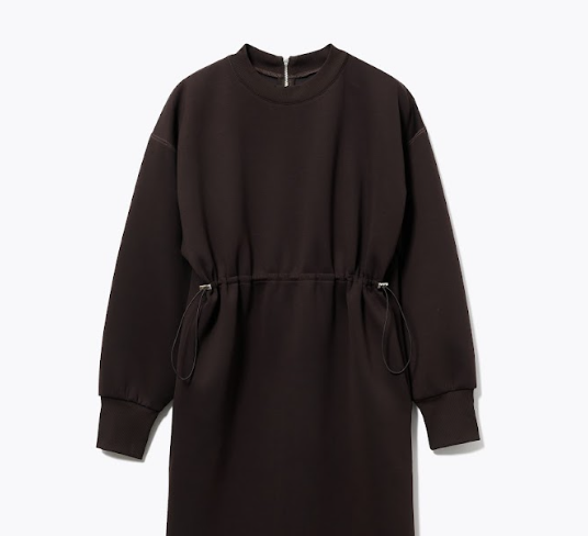 テックスウェットワンピース　濃茶　Мサイズ テックスウェット ワンピース（ワンピース）｜TENTIAL（テンシャル）の